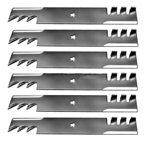 Set of 6 Mower Mulching Blades Replaces AYP Sears Roper 157033 159705