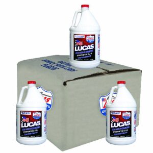 Case Of 4 Lucas Oil CJ-4 Truck Oil Synthetic 15W-40 1 Gallon Bottles 10299