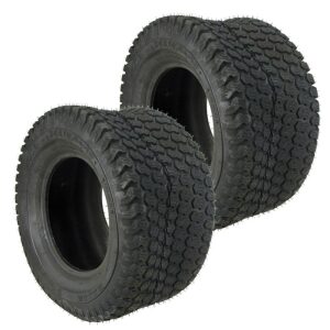 Set Of 2 Kenda K500 Super Turf 4 Ply Mower Tire 24 X 12.00 X 12 24x12.00-12