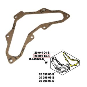 Kohler OEM Valve Cover Gasket 20 041 13-S 20-041-04-S SV470 SV480 SV530