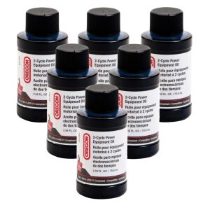 Pack Of 6 Oregon 2-Cycle Engine Oil 1 Gallon Mix 2.56oz Bottle 54-001