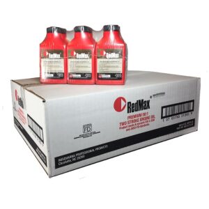 Case Of 48 Redmax OEM MaxLife 2-Cycle Oil 6.4oz 50:1 2.5 Gallon Mix 580357203