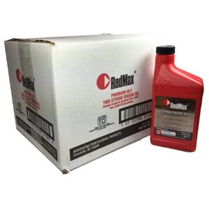 Redmax OEM MaxLife 2-Cycle Oil 13oz 12 Pack 50:1 5 Gallon Mix 580357204
