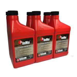 Redmax OEM MaxLife 2-Cycle Oil 13oz 6 Pack 50:1 5 Gallon Mix 580357204