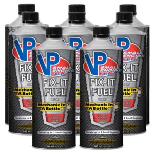 Case Of 8 VP Fuels Fix It Fuel 1 Quart Cans