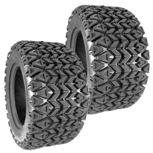 Set Of 2 Carlisle OEM All Trail Tread Club Car NHS Tire 23X10.50X12