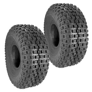 Set Of 2 Carlisle OEM Tire 25X12.00X9 Turf Tamer 3 Ply T55U373 Deere R90796