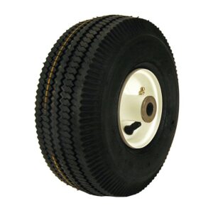 Front Wheel and Tire Assembly 4.10X3.50X4 Replaces Toro 105-3471