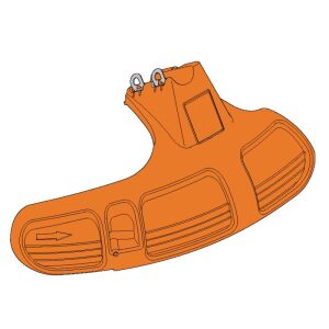 Husqvarna OEM Trimmer Protection Guard Shield 544107402