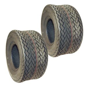 Set Of 2 Carlisle OEM 18X8.50X8 Fairway Pro 4 Ply Tubeless Tire 335251 5189761