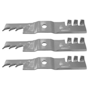 Set Of 3 Lawn Mower 46" Gator Mulching Blade Replaces Exmark 103-9614 103-8296
