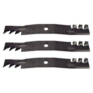 Set Of 3 Lawn Mower Blades Replaces John Deere M145516 MIU11251