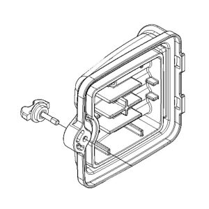 Husqvarna OEM Air Filter Cover 523071201