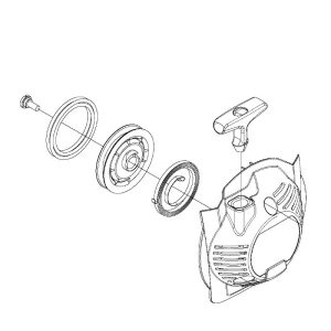 Husqvarna OEM Starter Assembly 578992501 500 Series Trimmers