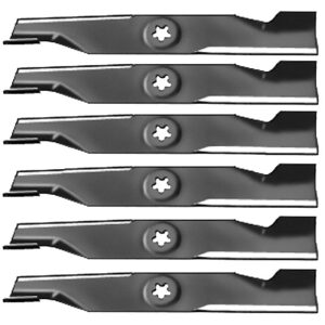 Set of 6 48" Deck Blade Craftsman Sears AYP Husqvarna 180054 532180054