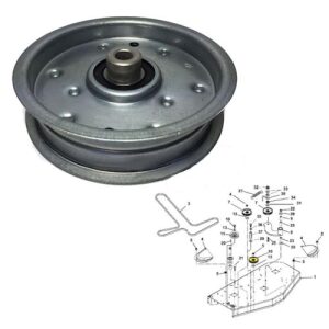 Ariens Gravely OEM Lawn Mower Idler Pulley 4.00 07327100