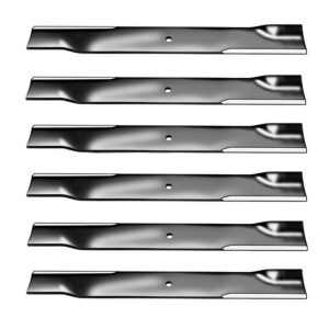 Set of 6 Lawn Mower Hi-Lift Blades Replaces Exmark 303527 1-303527