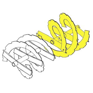 Husqvarna OEM Snow Blower Right Hand Auger 532436256