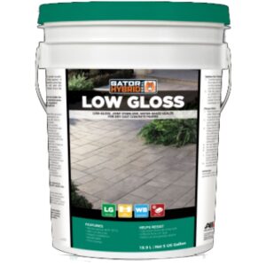 Gator Hybrid Seal Low Gloss 5 Gal for Dry Cast Concrete Pavers