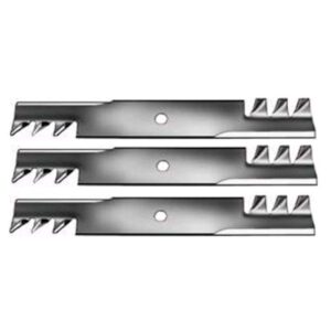 Set of 3 Gator Style Mulch Blades 60" Bad Boy 038-6050-00 Toro 105-7718-03