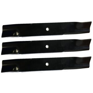 Set of 3 Husqvarna OEM High Lift Blade 17" 581055501 fits P-ZT 48