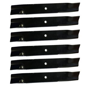 Set of 6 Husqvarna OEM High Lift Blade 17" 581055501 fits P-ZT 48