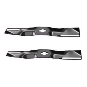 Set of 2 Rotary Blades repl JOHN DEERE 18-11/16"X 1" X1-1/8" M122455
