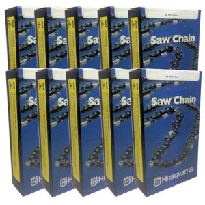 Set of 10 OEM Husqvarna OEM 32" Chain H47X-105 3/8" .050 105DL 501842605