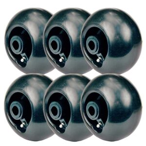 Set of 6 Mower Plastic 60" 72" Deck Wheel Replaces Kubota 14473 K5668-42100