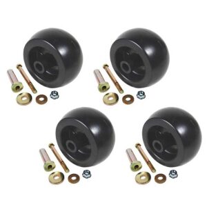 Set of 4 Plastic Deck Wheel Kit Exmark 103-3168 103-4051 1169981