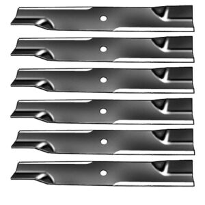 Set Of 6 Mower Blade High Lift 15-1/4" X 5/8" Replaces Exmark 103-1579