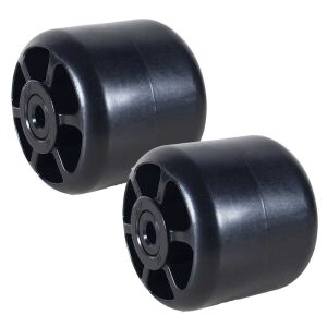Set Of 2 Anti Scalp Deck Roller Replaces Kubota K5651-46250 K5651-46252