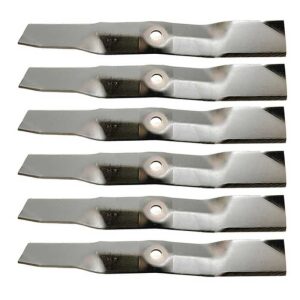 Set Of 6 Lawn Mower Blades Replaces John Deere M143520 18 7/8"X .80