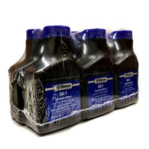 Stens Synthetic Blend 2.6oz 50:1 2-Cycle Engine Oil Mix 6 Pack
