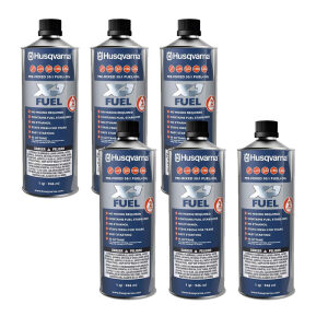 Husqvarna 2 Stroke & Fuel 50:1 Pre - Mixed Ethanol Case of 6 Quarts